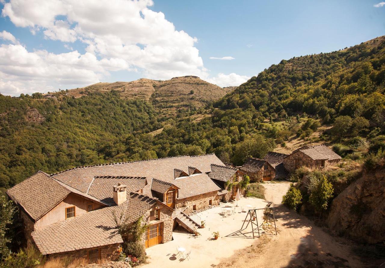 La Ferme Des Cevennes Hotell Florac Exteriör bild